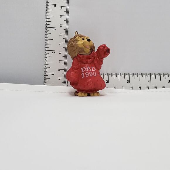 1990 Hallmark Dad Handcrafted Keepsake Holiday Christmas Ornament. - Picture 5 of 8